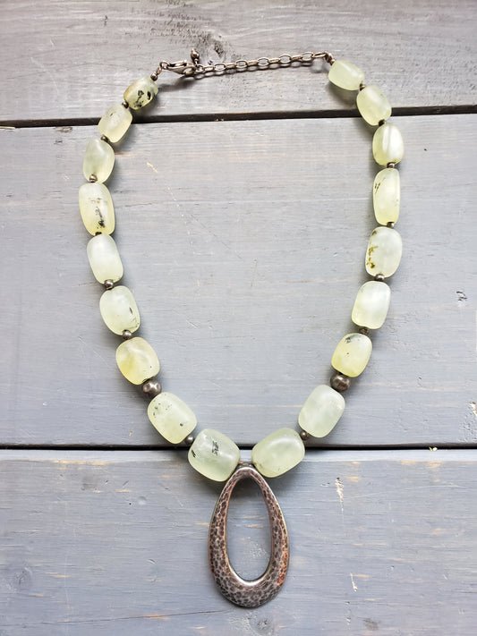 SILPADA Green Rutilated Quartz necklace